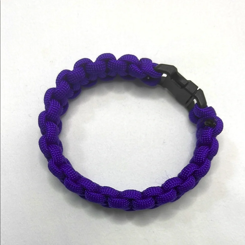 Purple Braided Bracelet NWOT